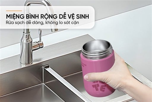 Bình giữ nhiệt flavor up 400ml Sunhouse KS-TU400FP – ảnh 8