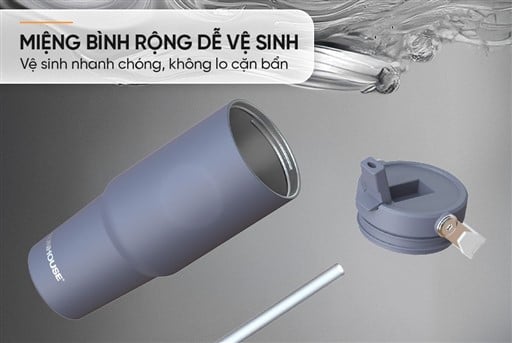Bình giữ nhiệt city drive 900ML Sunhouse KS-TU900CP – ảnh 7