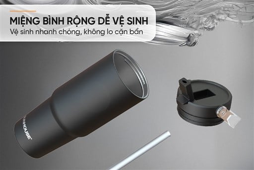 Bình giữ nhiệt city drive 900ML Sunhouse KS-TU900CB – ảnh 7