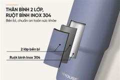 Bình giữ nhiệt city drive 900ML Sunhouse KS-TU900CP ảnh 8
