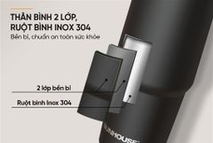 Bình giữ nhiệt city drive 900ML Sunhouse KS-TU900CB ảnh 8