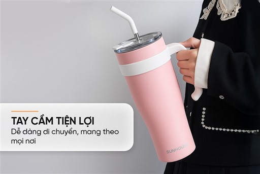 Bình giữ nhiệt stay hydrate 1200ML Sunhouse KS-TU1200SP – ảnh 8