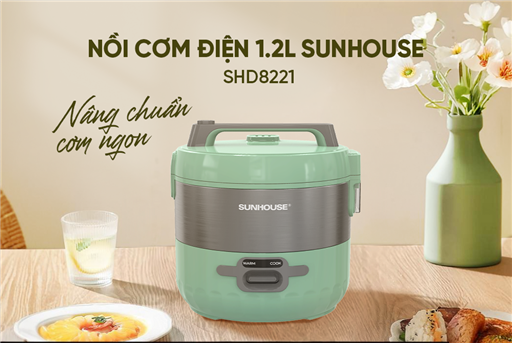 Nồi cơm điện 1.2L Sunhouse SHD8221 – ảnh 6