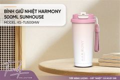 Bình giữ nhiệt harmony 500ML Sunhouse KS-TU500HW ảnh 4