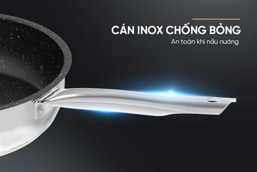 Chảo inox impact Sunhouse eco IN24M5 – ảnh 4