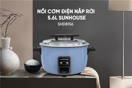 Nồi cơm điện nắp rời 5.6L Sunhouse SHD8156 – ảnh 2