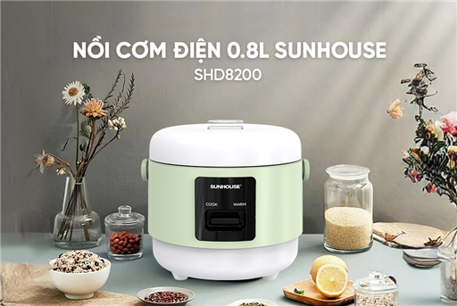 Nồi cơm điện 0.8L Sunhouse SHD8200 – ảnh 2
