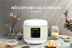 Nồi cơm điện 0.8L Sunhouse SHD8200 ảnh 2