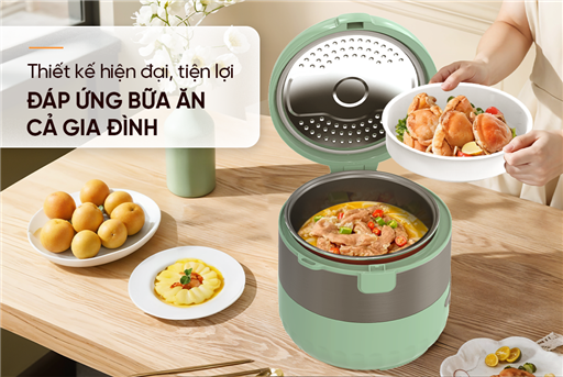 Nồi cơm điện 1.8L Sunhouse SHD8604 – ảnh 7
