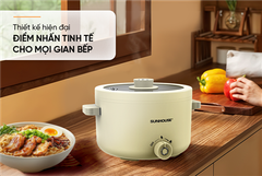 Lẩu điện mini đa năng 2.0L Sunhouse SHD4517 ảnh 7