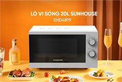 Lò vi sóng 20L Sunhouse SHD4819 ảnh 2