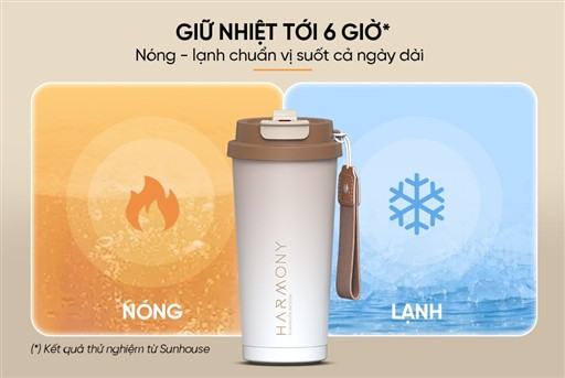Bình giữ nhiệt harmony 500ML Sunhouse KS-TU500HB – ảnh 8