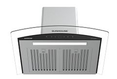 Máy hút mùi kính cong Sunhouse SHB-5HM9999pro ảnh 2