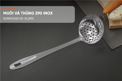 Muôi vá thủng 290 inox Sunhouse KS-SL290I – ảnh 2
