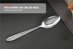 Thìa muỗng ăn lớn 210 inox Sunhouse KS-PO210I ảnh 2