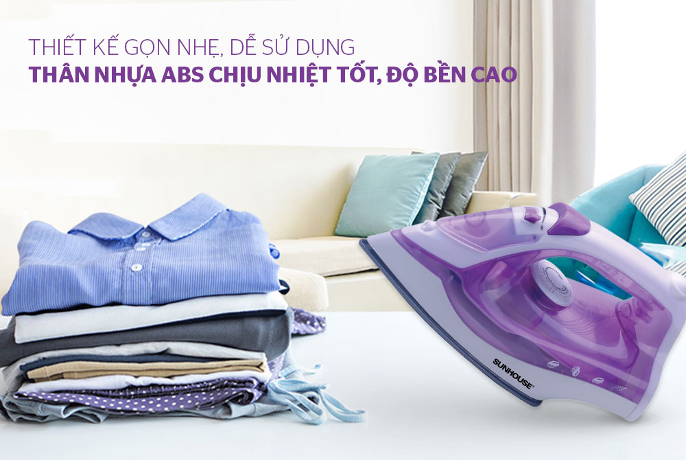 Bàn là hơi Sunhouse SHD2063P – ảnh 7