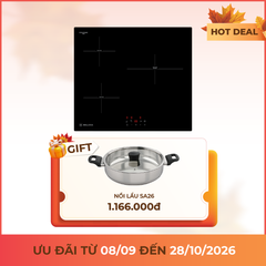 Bếp từ 3 vùng nấu 59cm Malloca MH5903IN