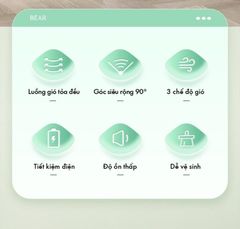 Quạt tháp Bear DFS-D40G1 quạt tháp ảnh 3