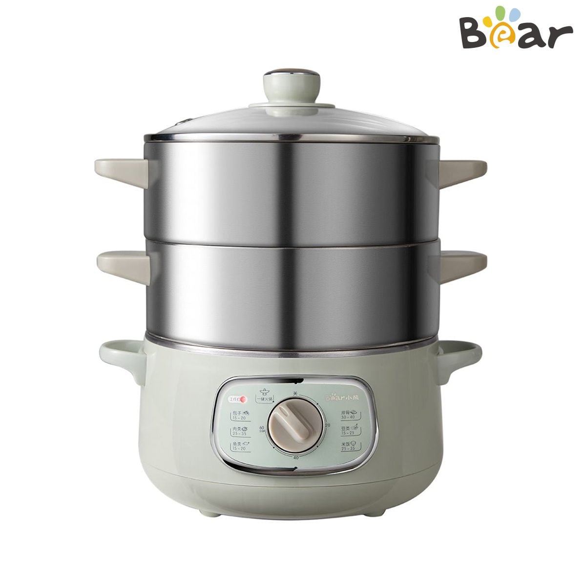Nồi hấp và nấu lẩu điện đa năng Bear DZG-D80G5