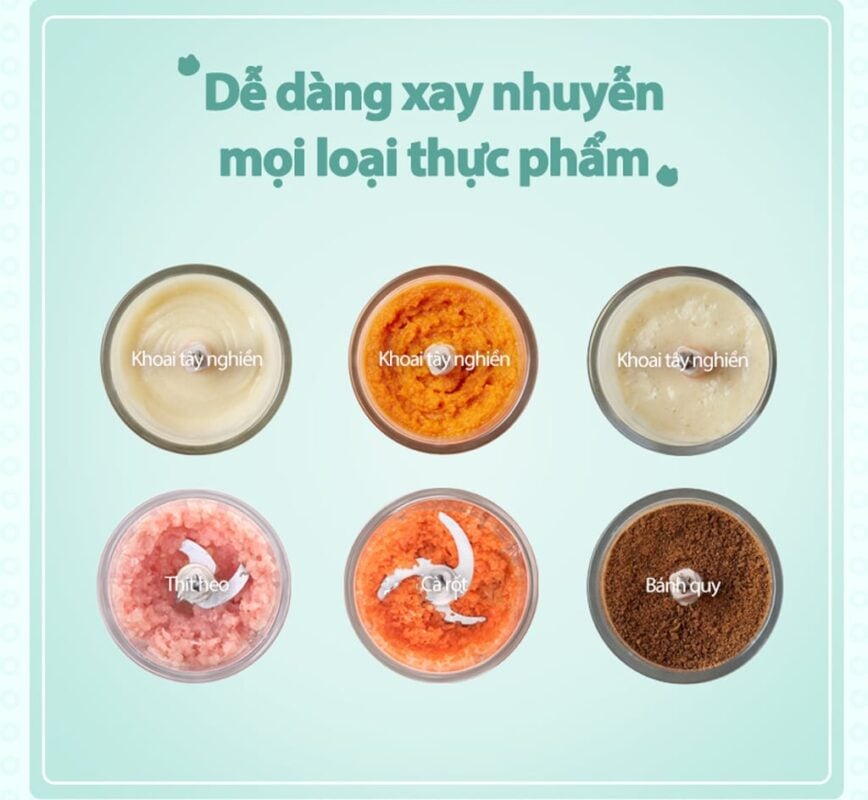 Máy xay thực phẩm đa năng Bear QSJ-B01P1 – ảnh 8