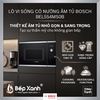  Lò Vi Sóng Nướng Âm Tủ Bosch BEL554MS0B (25L) - Sang Xịn Mịn 