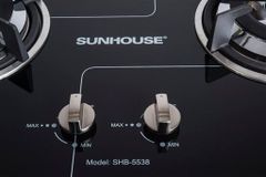 Bếp gas âm kính Sunhouse SHB5538 ảnh 3