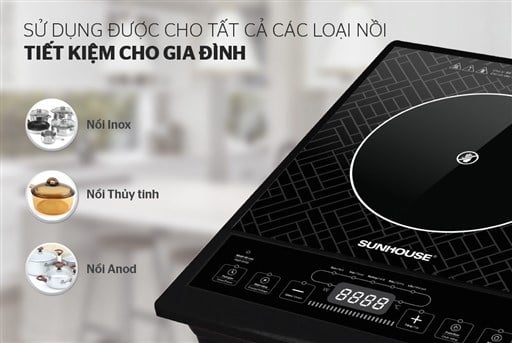 Bếp hồng ngoại cơ Sunhouse SHD6011 – ảnh 5
