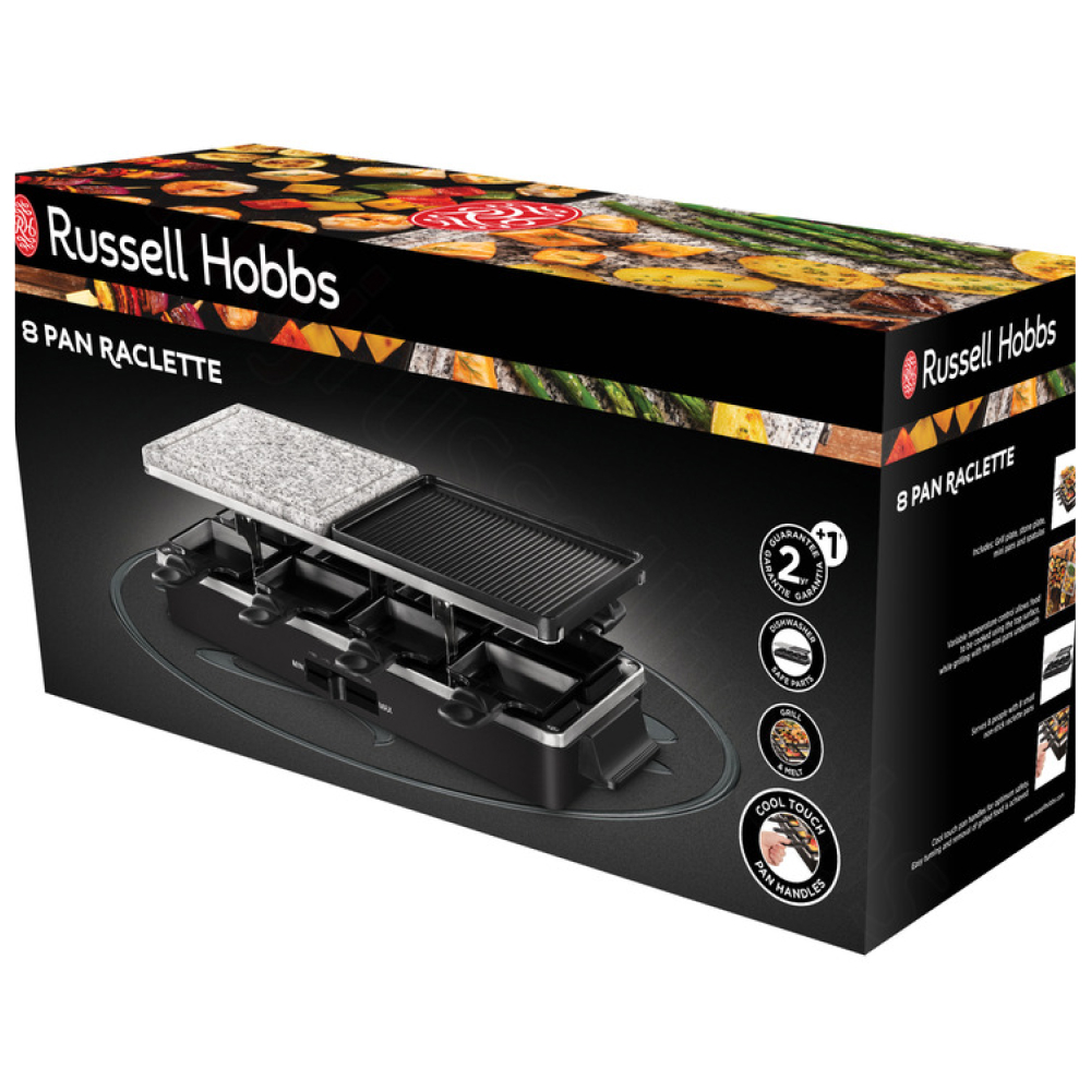 Bếp nướng điện Russell Hobbs 26280-56 Multi Raclette 3in1 1400 W – ảnh 3