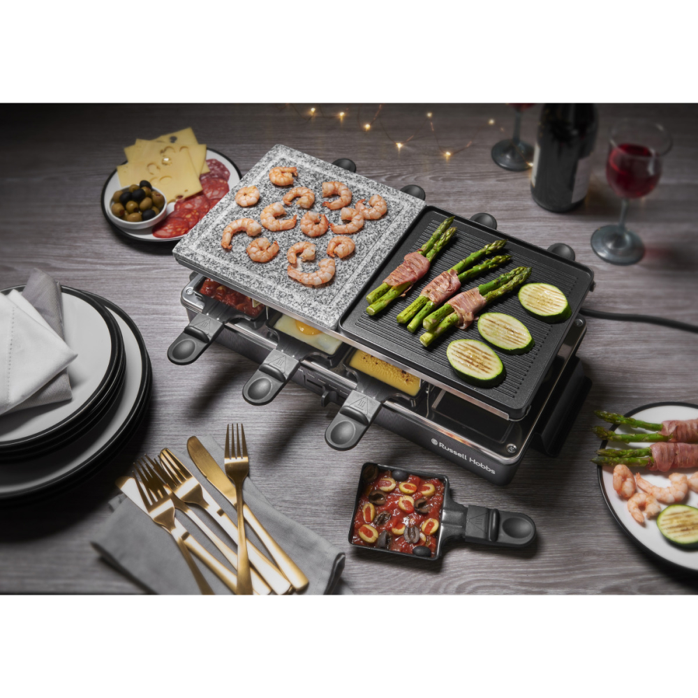 Bếp nướng điện Russell Hobbs 26280-56 Multi Raclette 3in1 1400 W – ảnh 8