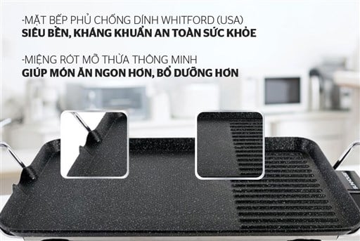 Bếp nướng điện Sunhouse SHD4607 – ảnh 2