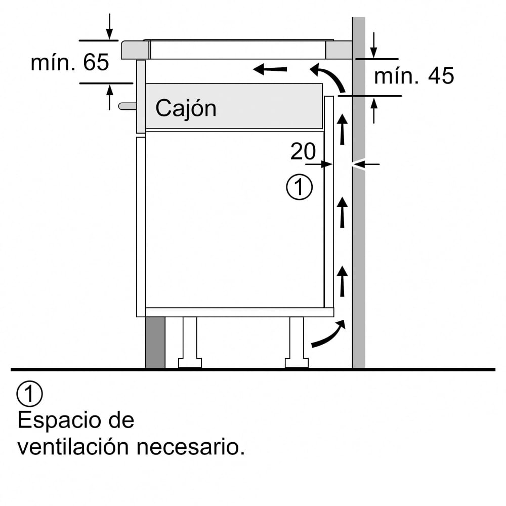 Bếp từ Bosch PIJ631BB5E 3 vùng nấu Series 4 7400W – ảnh 2