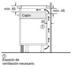 Bếp từ 3 vùng nấu Bosch PIJ631BB5E Series 4 7400W ảnh 8