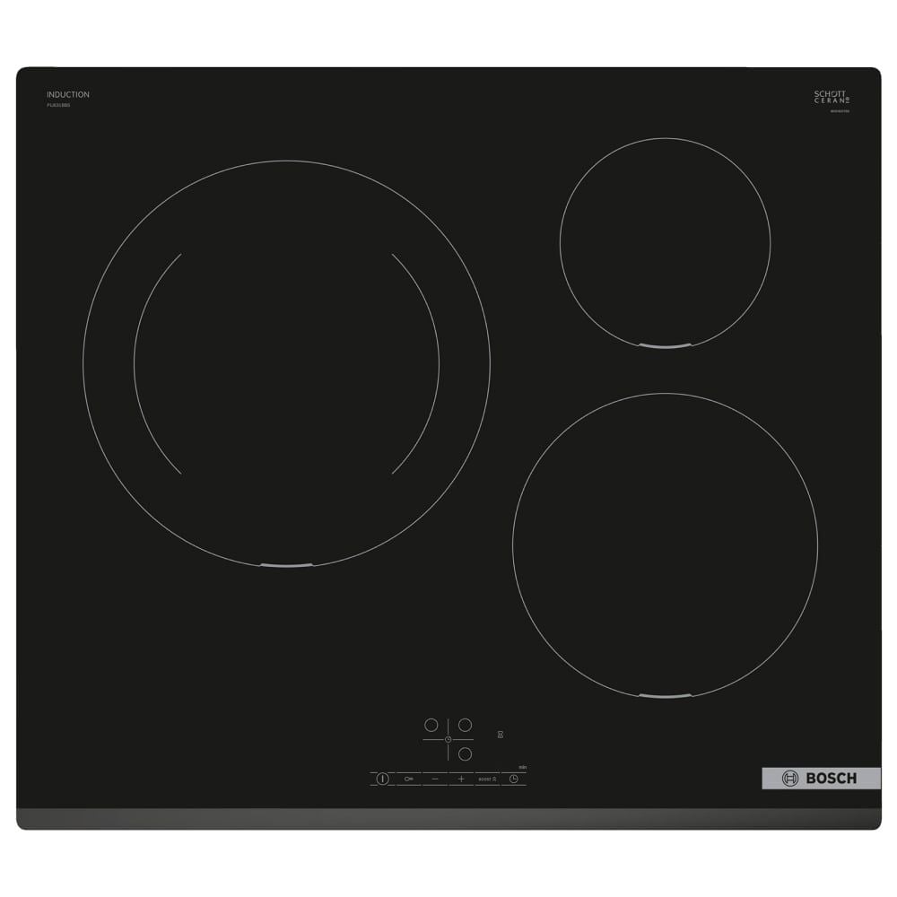Bếp từ 3 vùng nấu Bosch PIJ631BB5E Series 4 7400W