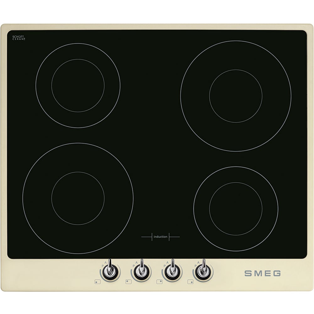 Bếp từ 4 vùng nấu Smeg SI964PM 7400 W Victoria