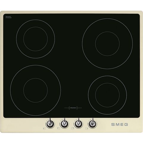 Bếp từ 4 vùng nấu Smeg SI964PM 7400 W Victoria