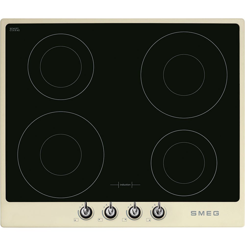 Bếp từ 4 vùng nấu Smeg SI964PM 7400 W Victoria