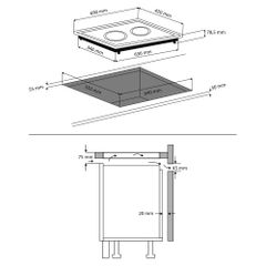 Bếp từ đôi Caso 3049 DuoChef 3500 W ảnh 8