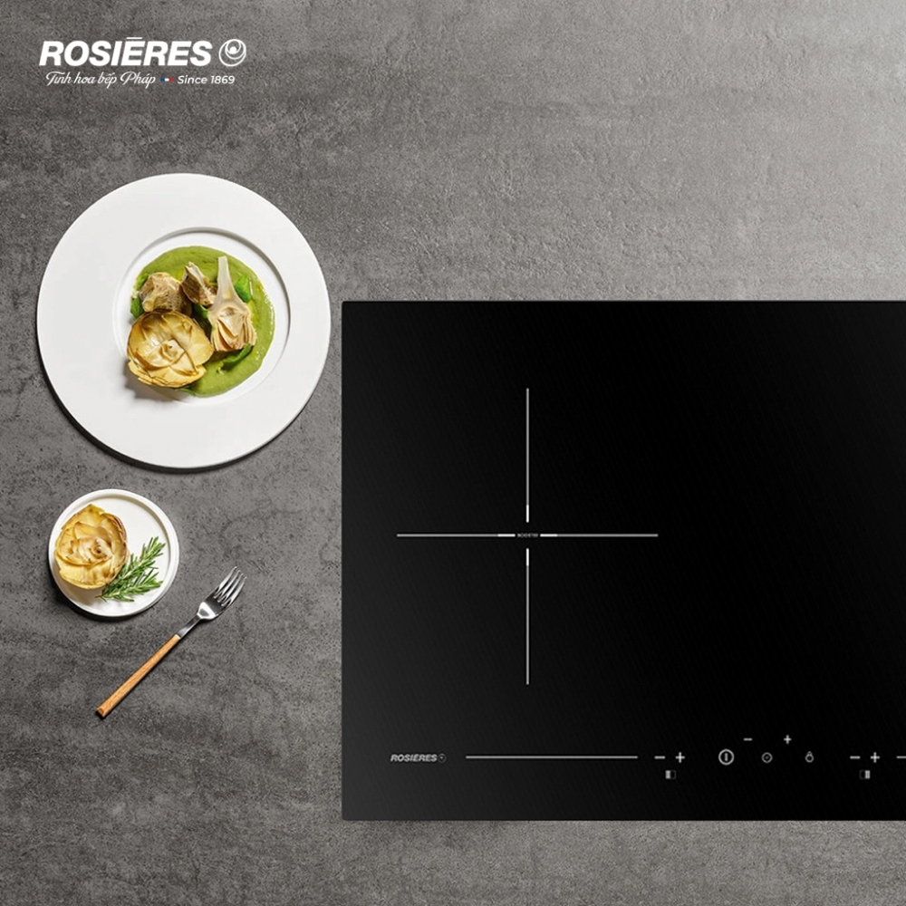 Bếp từ đôi Rosières RPI7220/1 3600 W – ảnh 5