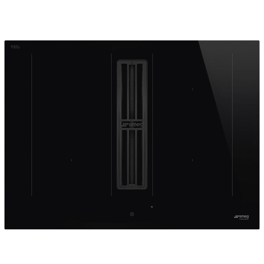 Bếp từ kết hợp hút mùi 4 vùng nấu Smeg HOBD472D2 7620 W Universale