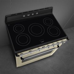 Bếp từ kết hợp lò nướng Smeg TR90IMP Victoria 10600 W ảnh 3