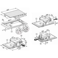 Bếp Từ Kết Hợp Hút Mùi Miele KMDA 7634 FL ảnh 6