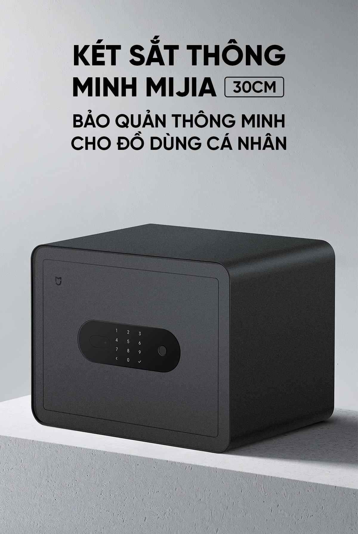Két sắt thông minh Xiaomi Mijia BGX-5/X1-303 két sắt Xiaomi kết nối App – ảnh 7