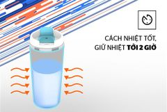 Bình cách nhiệt biozone 500 ml KB-WA500P1WB ảnh 6