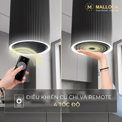 Máy hút mùi đảo 38cm Malloca MonoBlack K382B ảnh 6