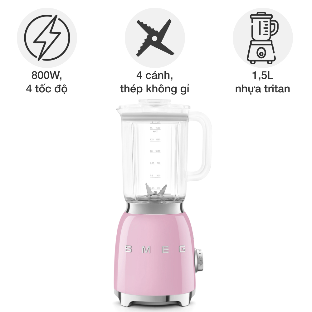 Máy xay sinh tố Smeg BLF03