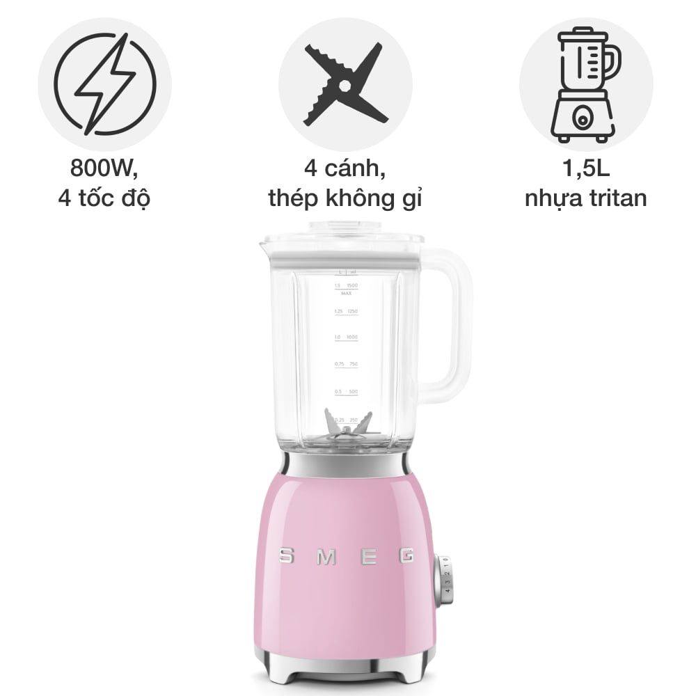 Máy xay sinh tố Smeg BLF03