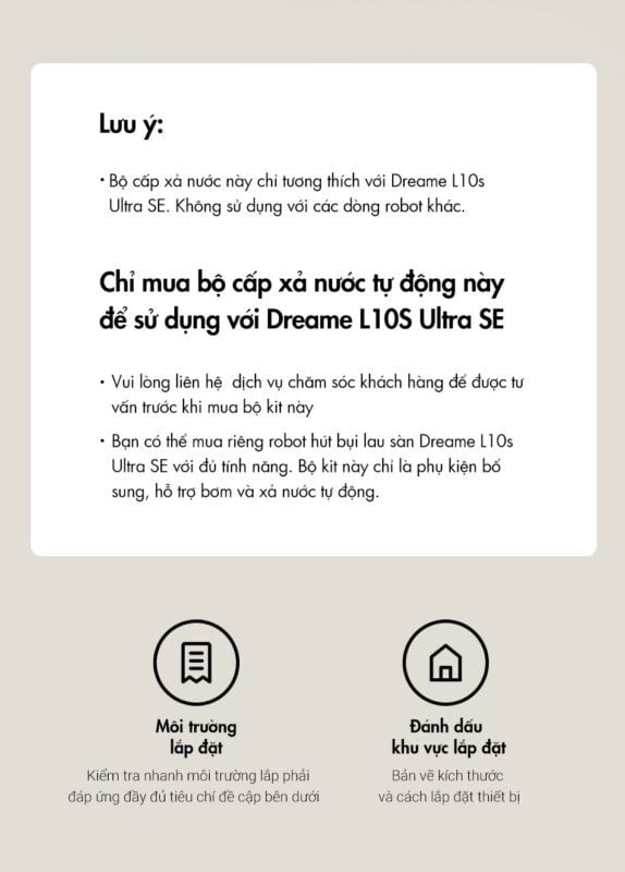 Bộ bơm xả nước tự động Dreame L10S Ultra SE – ảnh 3