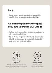 Bộ bơm xả nước tự động Dreame L10S Ultra SE ảnh 3