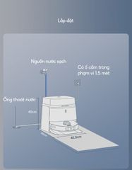 Bộ bơm xả nước tự động Ecovacs T30 Pro OMNI ảnh 8