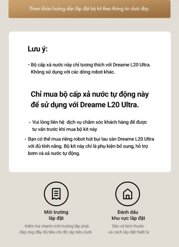 Bộ bơm xả nước tự động Dreame L20 Ultra – ảnh 3
